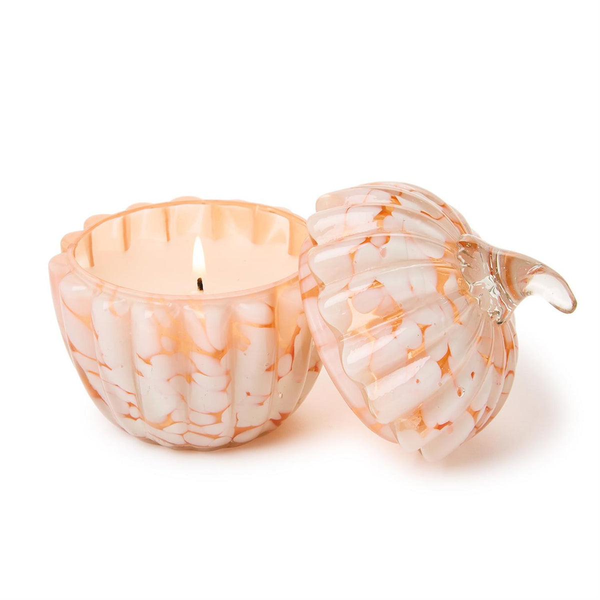 Pumpkin Candle with Spiced Chestnut Scent