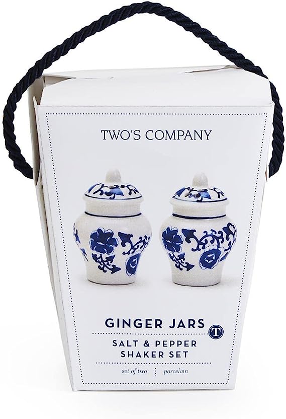 Salt and Pepper Ginger Jars