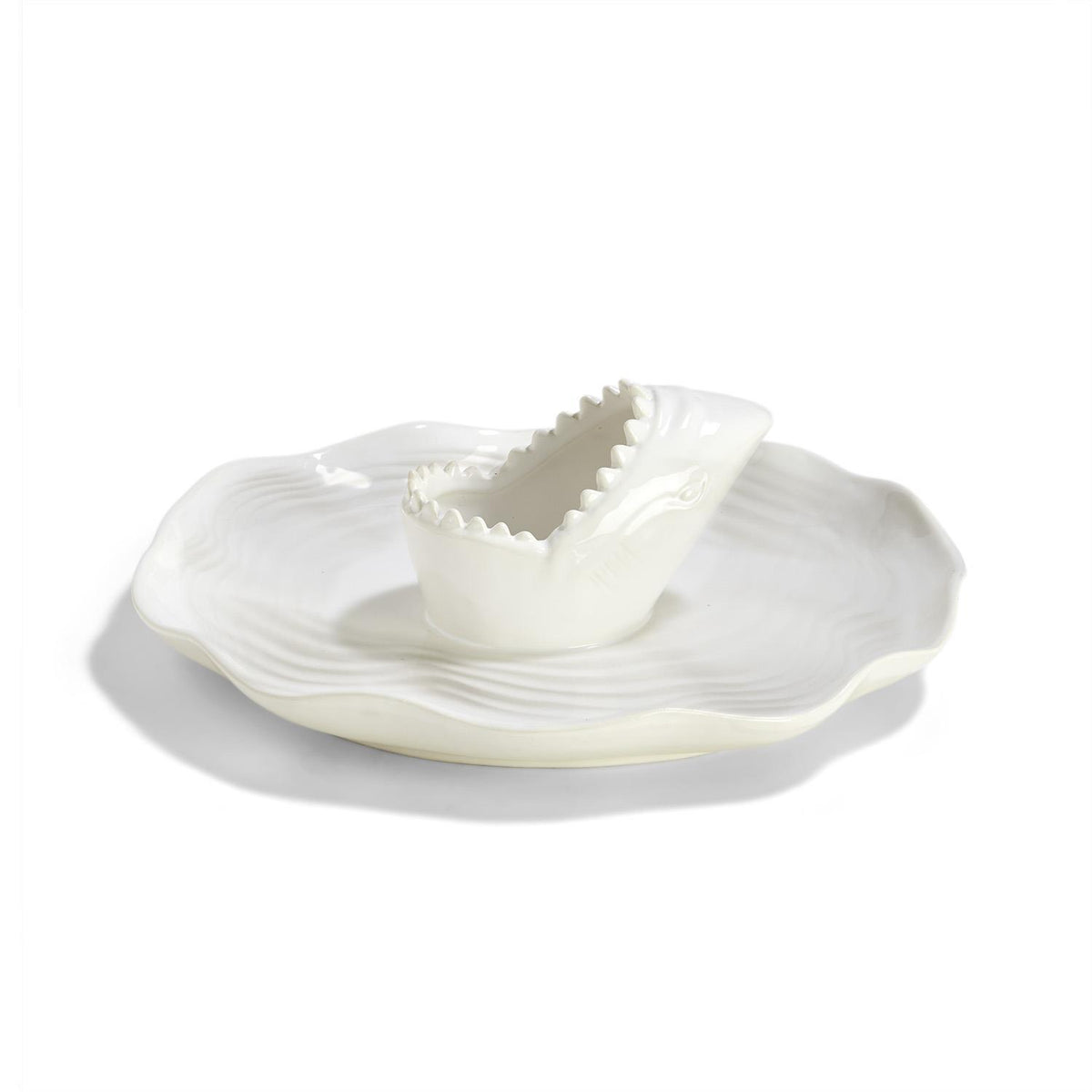 White Shark Chip and Dip Platter