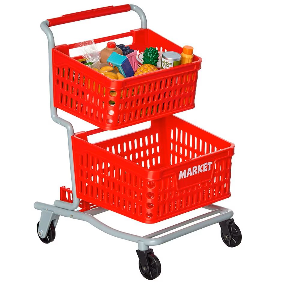 18&quot; Doll Shopping Cart