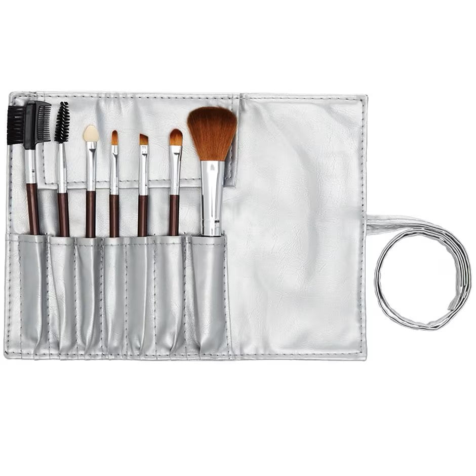 Silver 7 Piece Makeup set