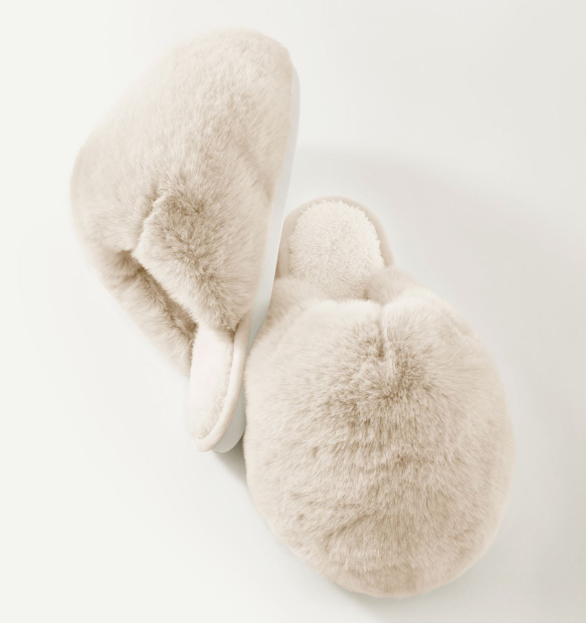 Bubble Faux Fur Slipper