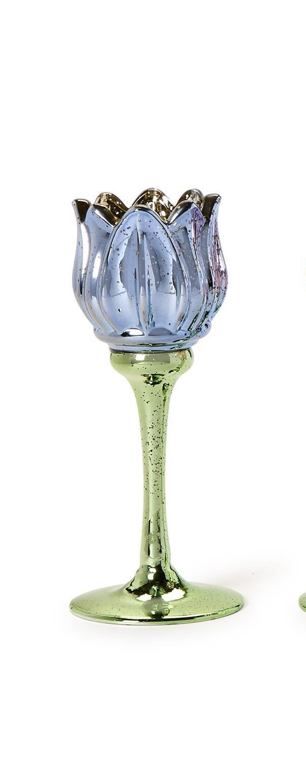 Tulip Stemmed Candle Holders