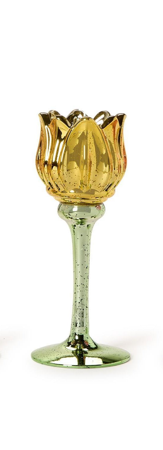 Tulip Stemmed Candle Holders