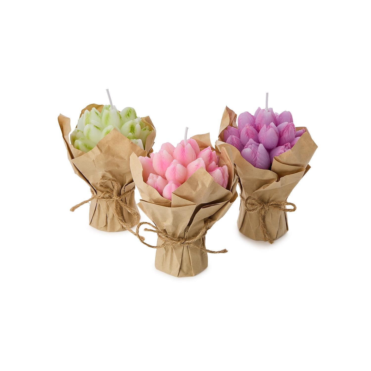 Tulip Bouquet Candles