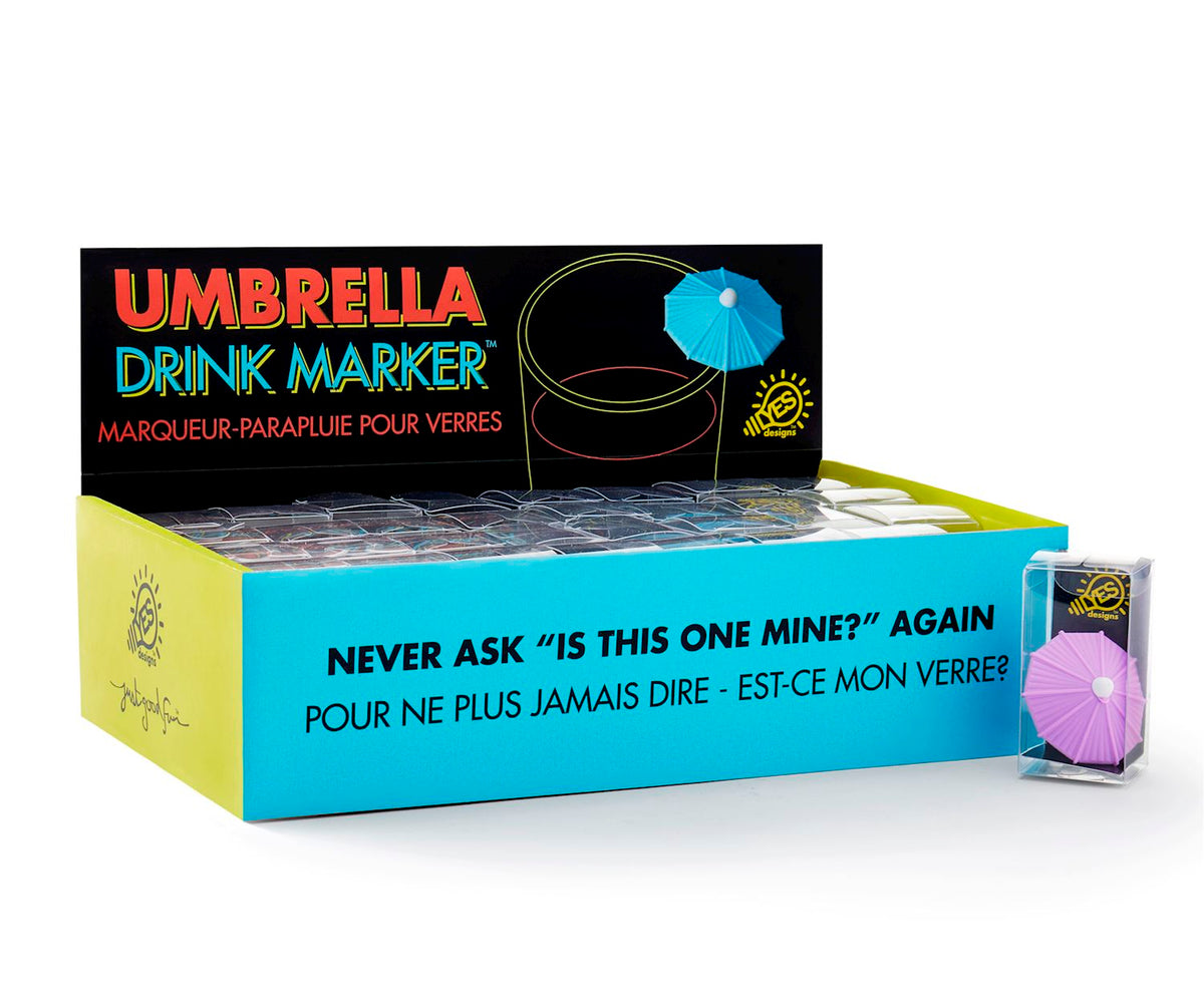 Umbrella Drink Markers S/6