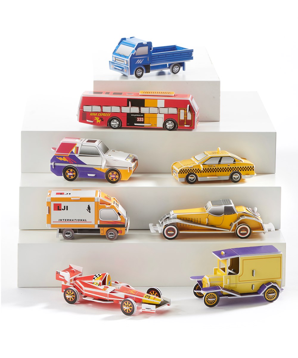 Vehicle 3D Foam Puzzles