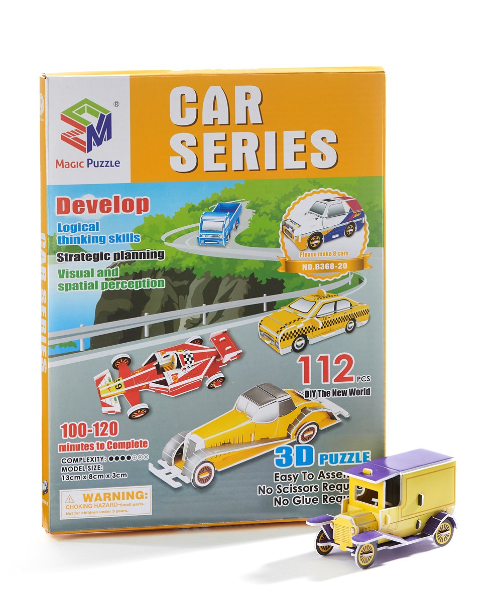 Vehicle 3D Foam Puzzles