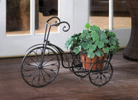Tricycle Plant Stands in Iron or White