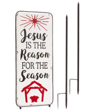 Jesus Is the Reason Holiday Stake