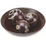 Wooden Ball with Bowl | Decorative Ball and Bowl | AMP's Market Place