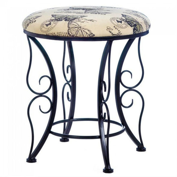 Butterfly Printed Stools | Living Room Stool | AMP's Market Place