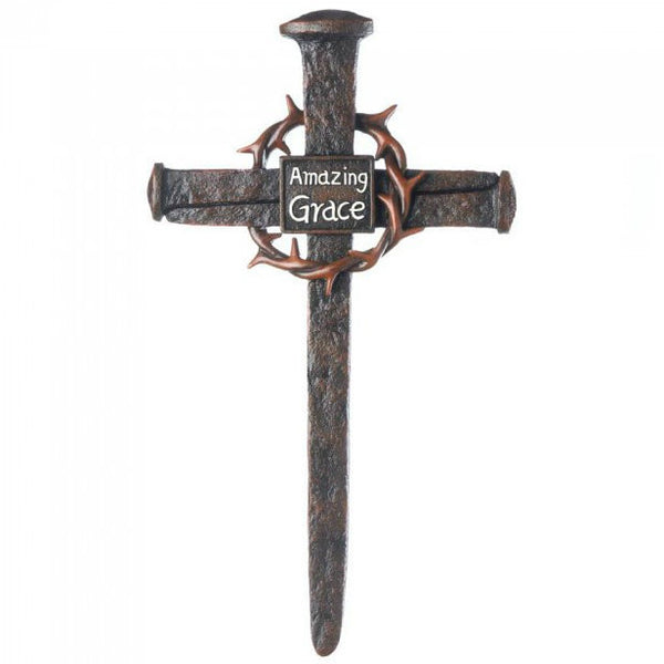Cross with Crown of Thorns | Crown of Thorn Cross | AMP's Market Place