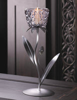 Diamond Flower Candle Holder