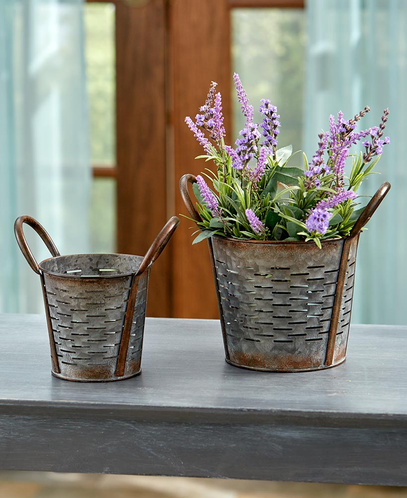 Galvanized Baskets