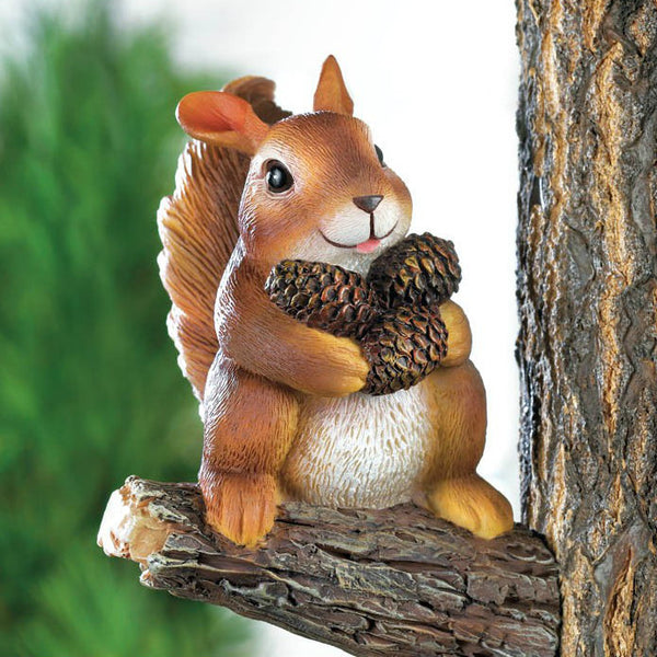 Gathering Squirrel Tree Decor