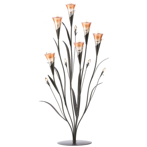 Lily Bouquet Candle Holder