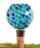 Mosaic Glass Watering Globes