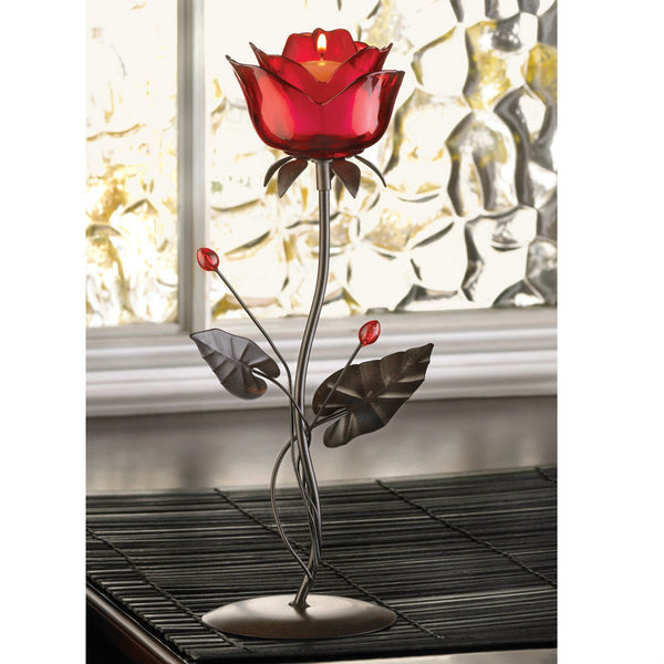 Romantic Rose Candle Holder