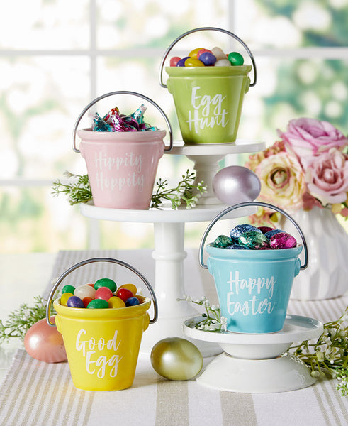 Pastel Color Easter Jars, Set of 4