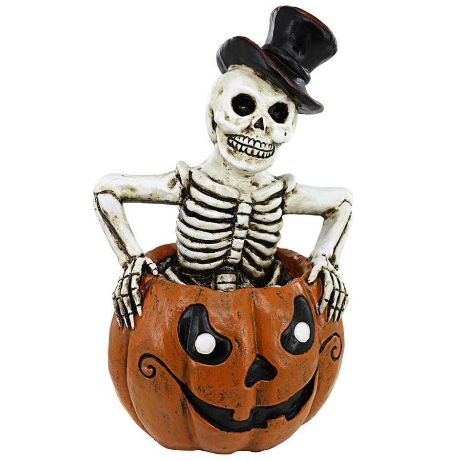 Skeleton with Top Hat | Baron Samedi Skeleton | AMP's Market Place