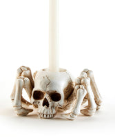 Skull Spider Candle Holder