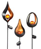 Flame Solar Stakes