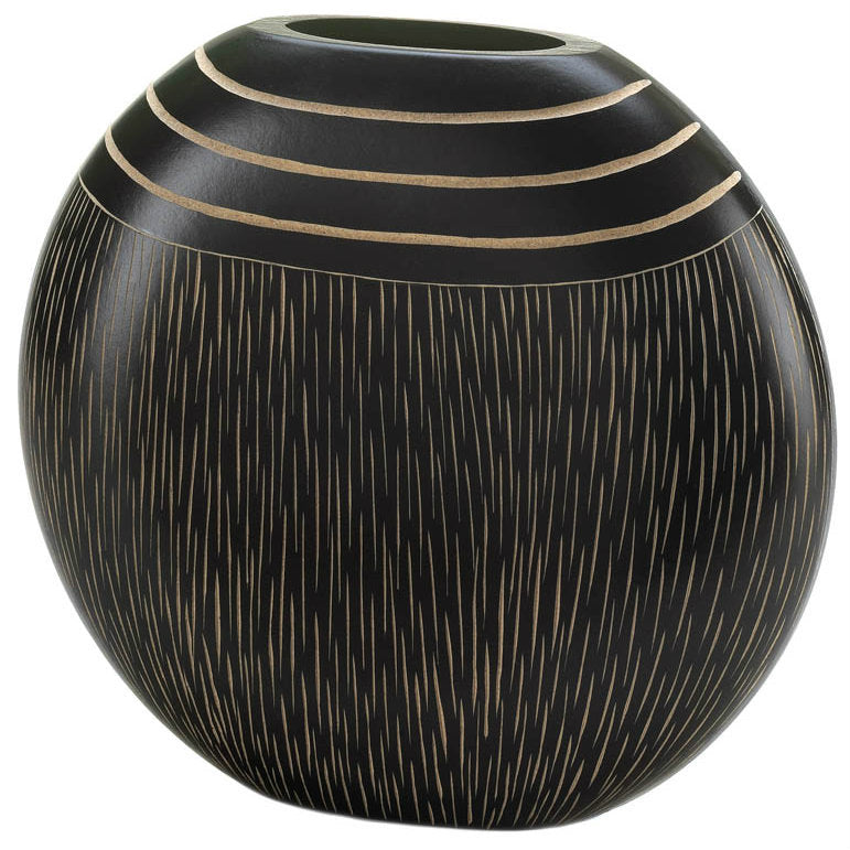 Wooden Tribal Decorative Vase