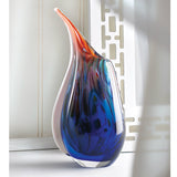Swirling Colors Art Vase